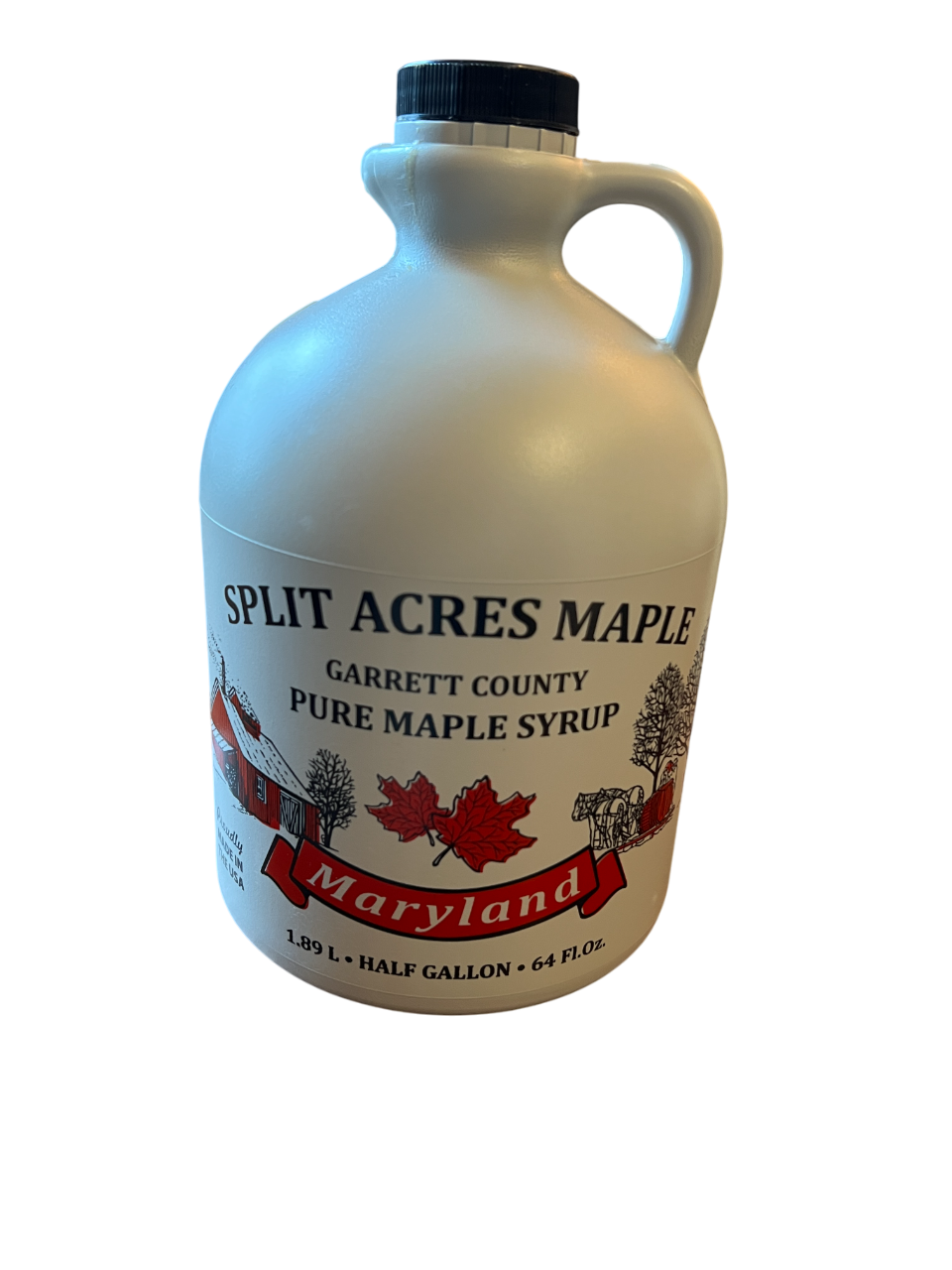 Split Acres Maple Syrup Half Gallon