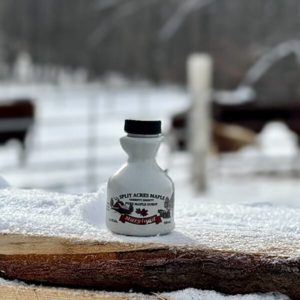 100% all-natural Appalachian Maple Syrup in 3.4 fl. oz. size