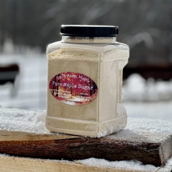 Split Acres Maple Sugar is a natural, handcrafted sweetener made from 100% pure maple syrup