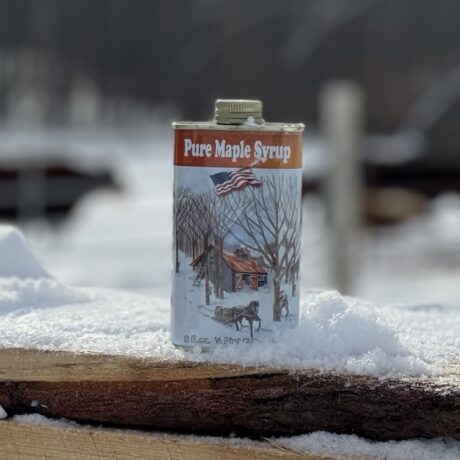 Half Pint Tin of Maple Syrup