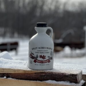 One Quart Jug Maple Syrup